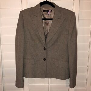 Anne Klein tan blazer, size 10